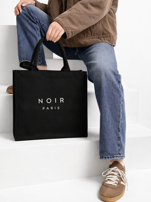 Tote Bag "NOIR PARIS”
