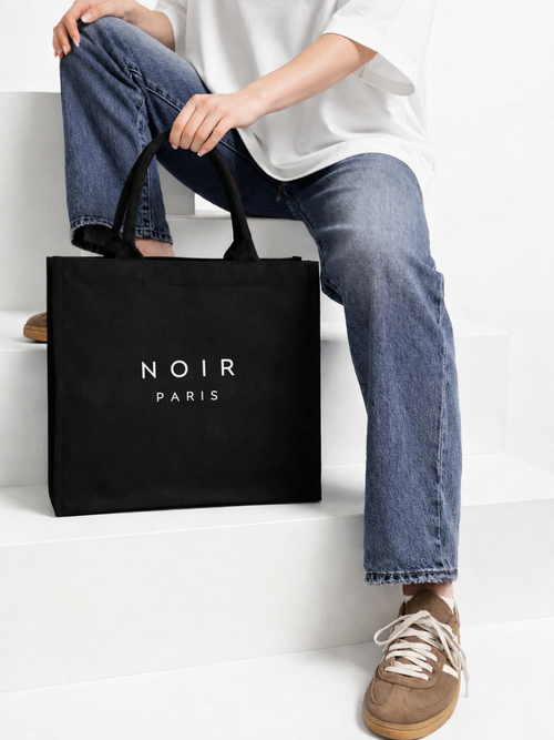 Tote Bag "NOIR PARIS”